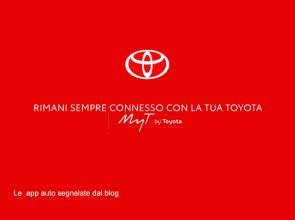 App auto ufficiali: MyT di Toyota
